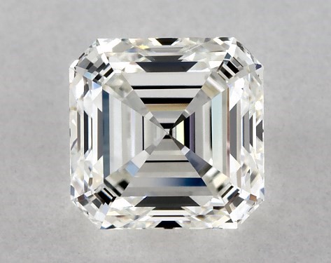 GIA 1.01 Carat H-VVS2 Very Good Cut Asscher Diamond
