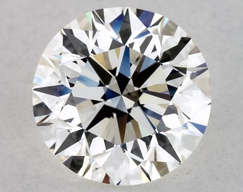 GIA 1.00 Carat H-VS2 Excellent Cut Round Diamond