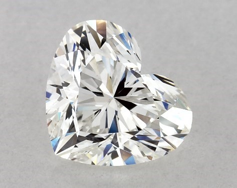 GIA 1.00 Carat H-VS1 Ideal Cut Heart Diamond