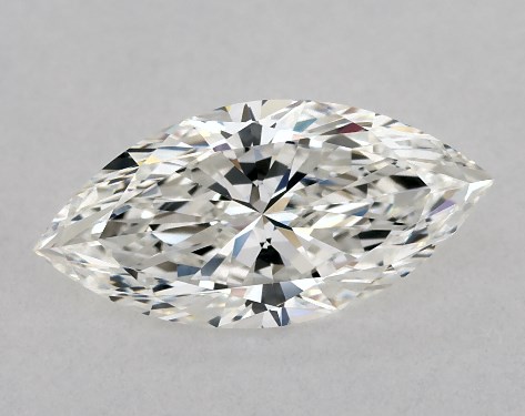 GIA 1.00 Carat H-IF Ideal Cut Marquise Diamond