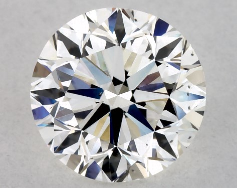 GIA 1.00 Carat H-VS2 Very Good Cut Round Diamond