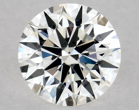 GIA 0.51 Carat H-VS2 Excellent Cut Round Natural Diamond