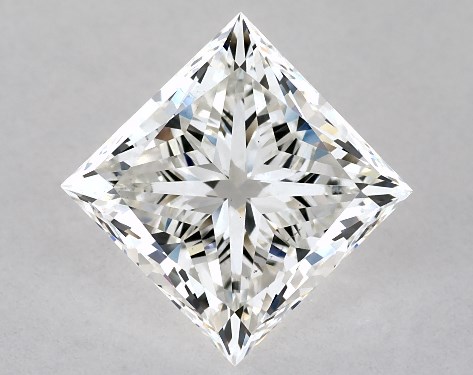 GIA 3.01 Carat G-VS2 Very Good Cut Princess Diamond