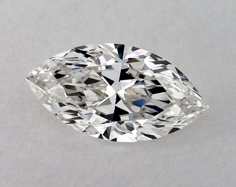 GIA 1.00 Carat H-VS1 Very Good Cut Marquise Diamond