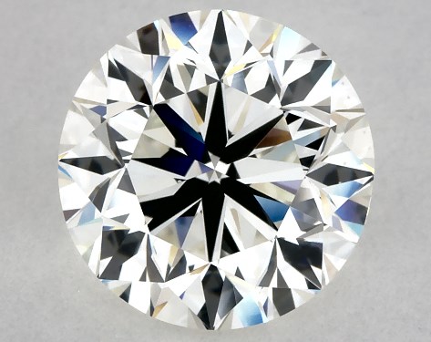 GIA 3.01 Carat H-VS2 Very Good Cut Round Diamond