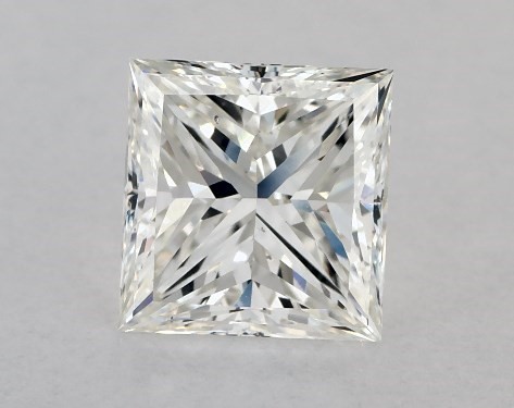 GIA 2.00 Carat H-VS2 Ideal Cut Princess Natural Diamond