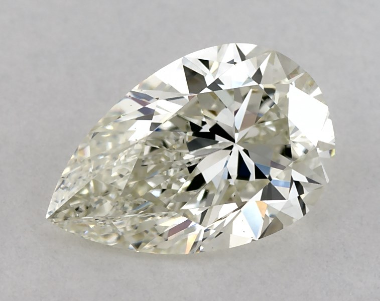 1 carat pear diamond, I VS2