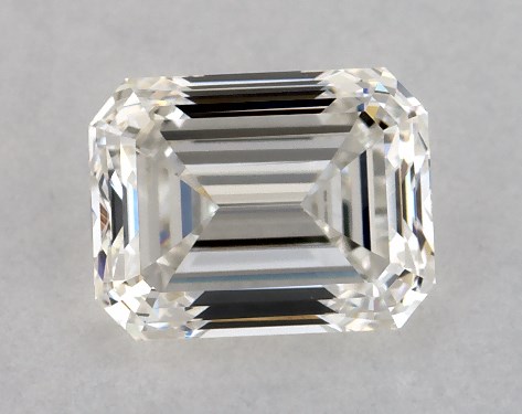 GIA 1.00 Carat G-VVS2 Very Good Cut Emerald Diamond