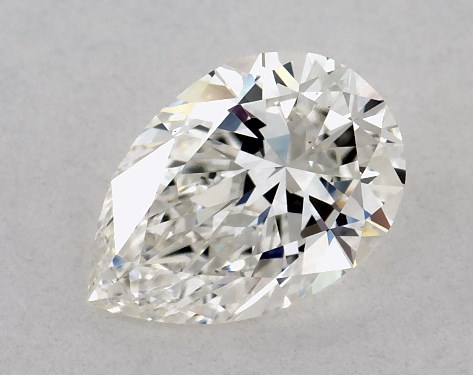 GIA 1.00 Carat H-VS1 Very Good Cut Pear Diamond