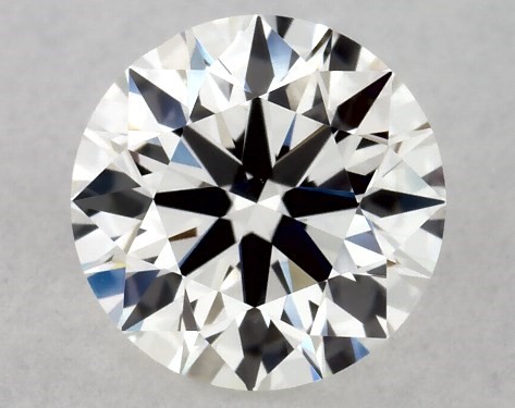 GIA 1.00 Carat H-VS1 Excellent Cut Round Diamond