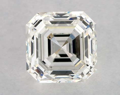 IGI 2.04 Carat H-VS2 Very Good Cut Asscher Diamond