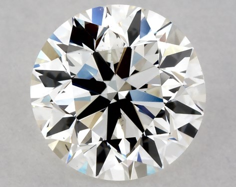 GIA 1.00 Carat H-VS2 Excellent Cut Round Diamond
