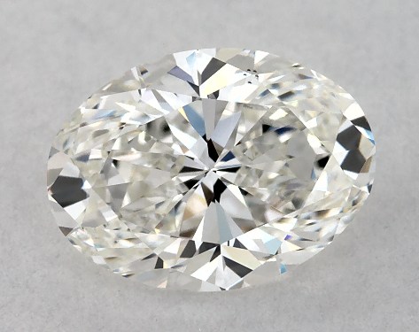 GIA 1.01 Carat H-VS2 Very Good Cut Oval Diamond