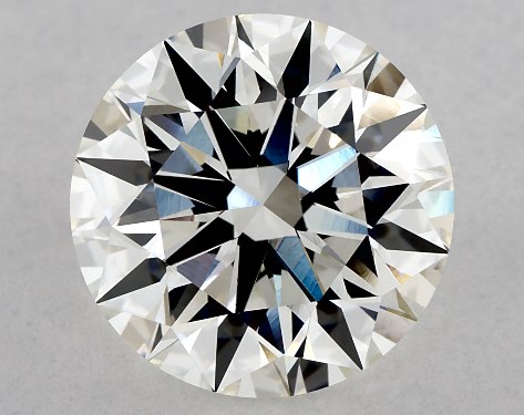 GIA 4.04 Carat H-VS2 Excellent Cut Round Diamond