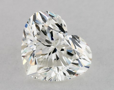 GIA 1.00 Carat H-VS1 Ideal Cut Heart Diamond