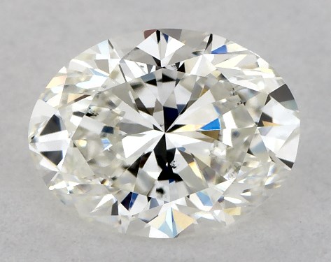 GIA 1.00 Carat H-VS2 Very Good Cut Oval Diamond