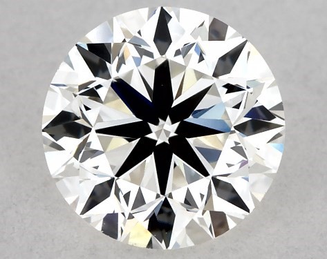 GIA 1.00 Carat H-VS2 Very Good Cut Round Diamond