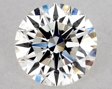 GIA 1.00 Carat H-VS2 Excellent Cut Round Diamond