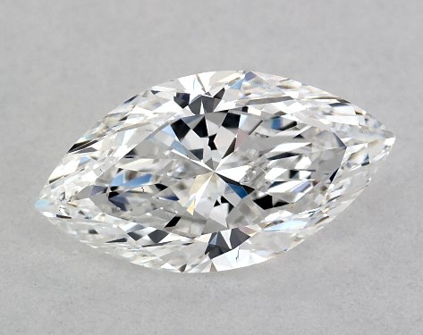 GIA 1.00 Carat D-VS2 Very Good Cut Marquise Diamond