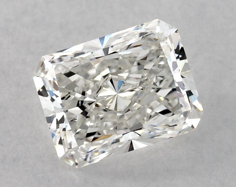 GIA 1.01 Carat H-VS1 Ideal Cut Radiant Diamond