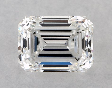 GIA 1.01 Carat E-VS2 Very Good Cut Emerald Natural Diamond
