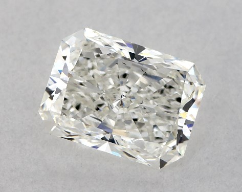 GIA 1.01 Carat H-VS2 Ideal Cut Radiant Diamond