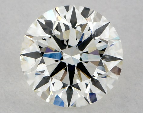 GIA 0.86 Carat H-SI1 Excellent Cut Round Diamond
