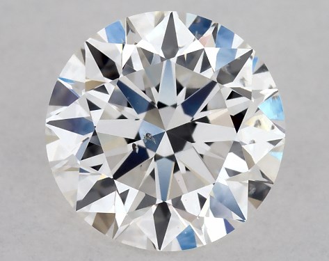 GIA 0.80 Carat F-SI1 Excellent Cut Round Diamond