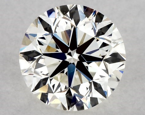 GIA 1.00 Carat J-VS2 Very Good Cut Round Diamond