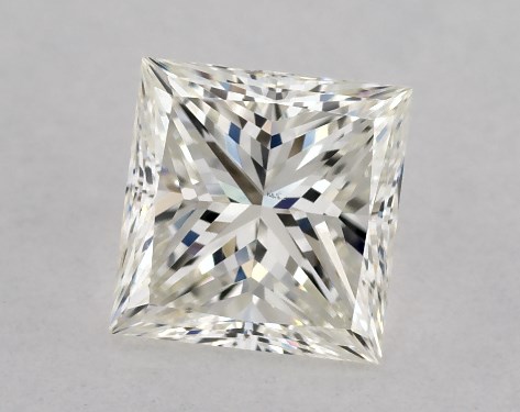 IGI 1.00 Carat H-VS1 Very Good Cut Princess Diamond