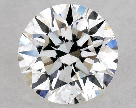 GIA 0.50 Carat H-VS2 Excellent Cut Round Diamond