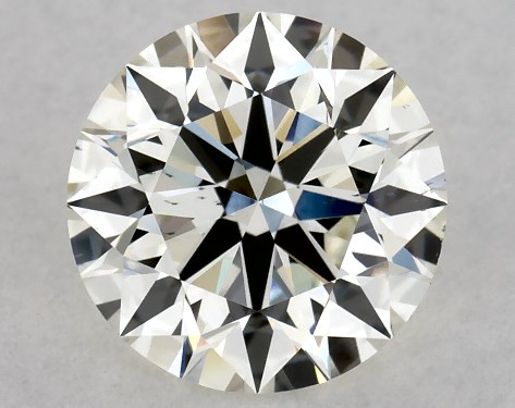 GIA 1.00 Carat K-VS2 Excellent Cut Round Diamond