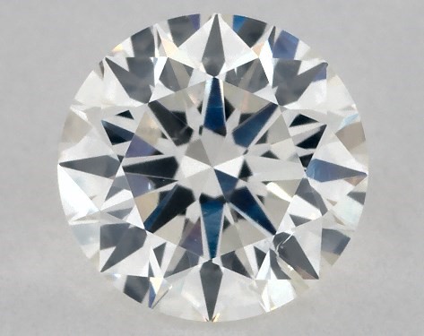 GIA 1.00 Carat H-SI2 Excellent Cut Round Diamond