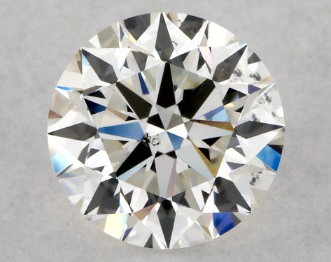 GIA 0.80 Carat I-SI1 Excellent Cut Round Natural Diamond