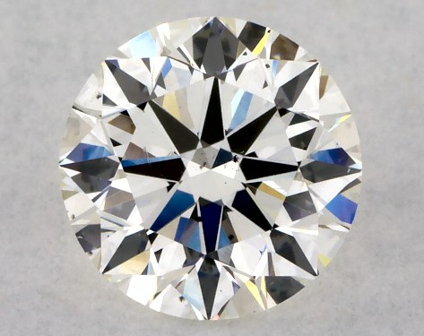 GIA 0.80 Carat I-SI1 Excellent Cut Round Natural Diamond
