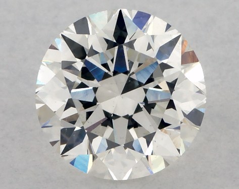 GIA 0.80 Carat H-SI1 Excellent Cut Round Diamond