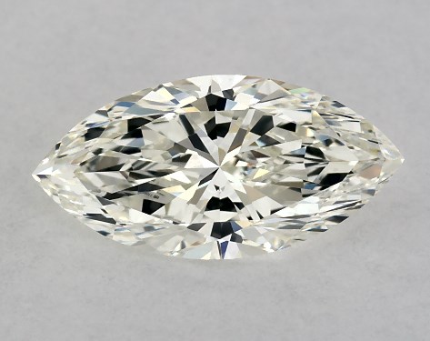 IGI 1.00 Carat H-IF Very Good Cut Marquise Diamond
