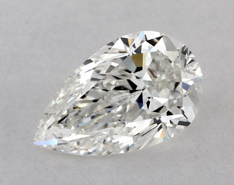 GIA 1.00 Carat F-VS2 Very Good Cut Pear Diamond