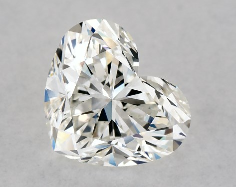 GIA 1.02 Carat H-VS1 Ideal Cut Heart Diamond