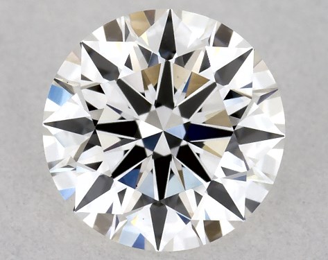 IGI 0.55 Carat F-VS1 Ideal Cut Round Lab-Grown Diamond
