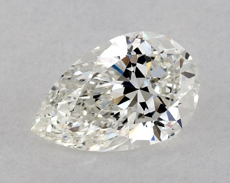 GIA 1.01 Carat H-VVS2 Ideal Cut Pear Diamond