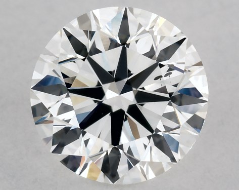 GIA 0.81 Carat F-SI1 Excellent Cut Round Diamond