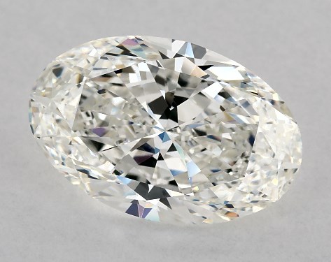 GIA 4.02 Carat H-VS1 Very Good Cut Oval Diamond