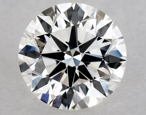 GIA 0.53 Carat H-VS1 Excellent Cut Round Diamond