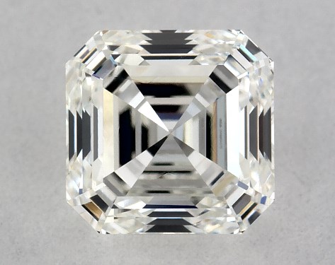GIA 0.78 Carat H-VVS2 Very Good Cut Asscher Natural Diamond