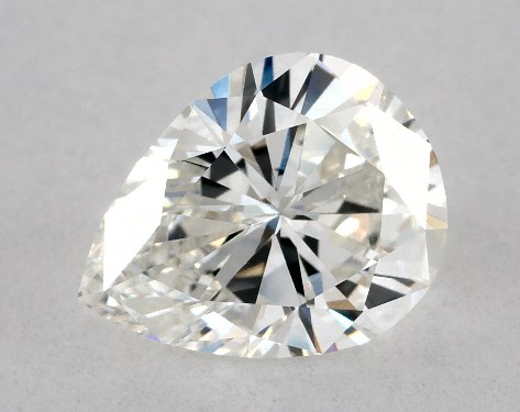 GIA 1.12 Carat H-VS2 Very Good Cut Pear Diamond