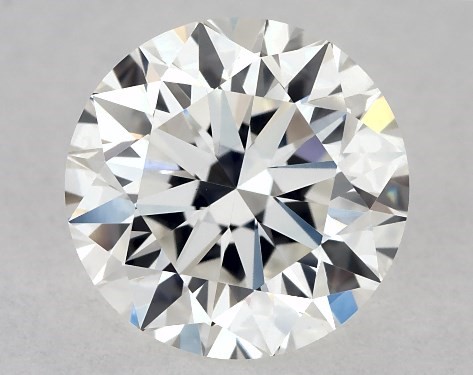 GIA 1.00 Carat H-VS1 Very Good Cut Round Natural Diamond