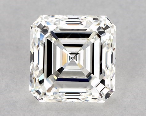 GIA 2.01 Carat H-VVS2 Very Good Cut Asscher Natural Diamond
