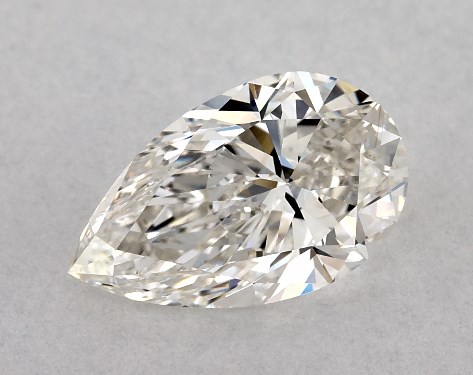 GIA 1.01 Carat H-VS2 Ideal Cut Pear Diamond