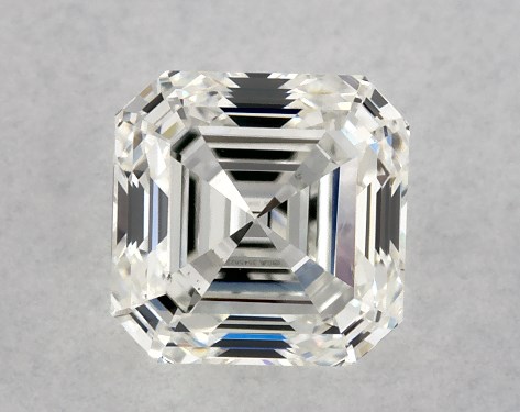 GIA 0.50 Carat H-VS2 Very Good Cut Asscher Diamond